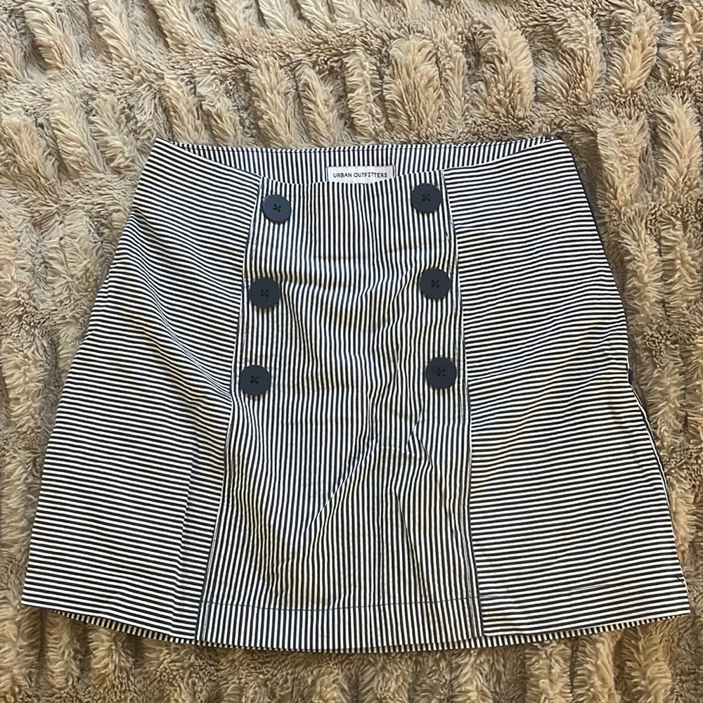 urban outfitters striped skirt